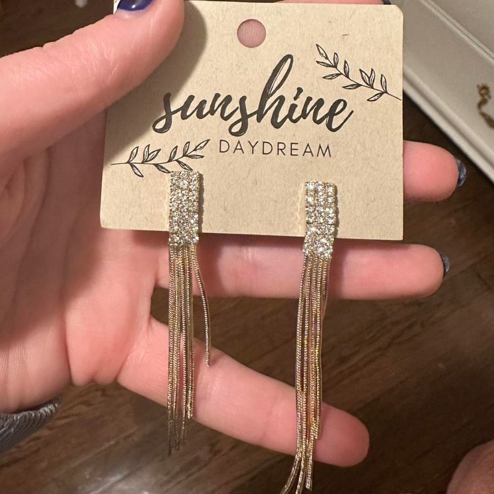 Sparkly Dangly Earrings